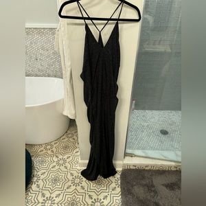 NEW Free People FP Beach POSITANO Ribbed Draped Slouchy Maxi Dress Size XS NWOT